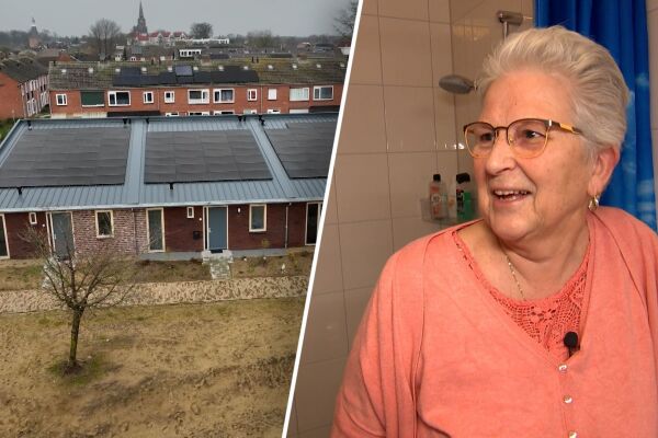 Pruttelend doucheputje helpt Sjanie water besparen