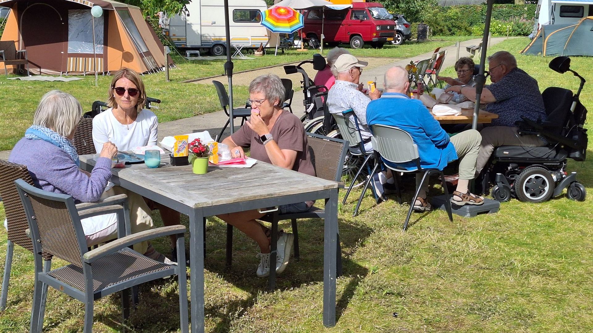 Seniorencamping in de tuin van Dr. Jenny Dinxperlo: week vol activiteiten van start op 13 juni