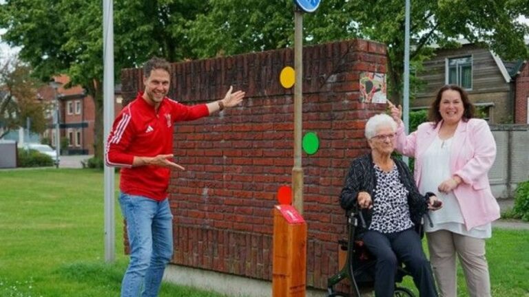 Nieuwe beweegroute voor ouderen geopend in Park de Berkhof